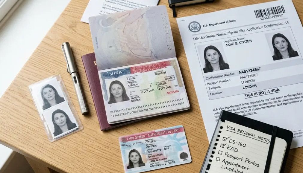 Gia Hạn Visa Mỹ Không Cần Phỏng Vấn Có Thật Không? Điều Kiện Và Thủ Tục Mới Nhất 2026